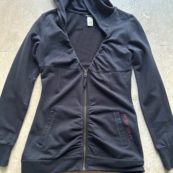 Miss Sixty Collection Black Sweatshirt Hoodie, Size S - Picture 9 of 16